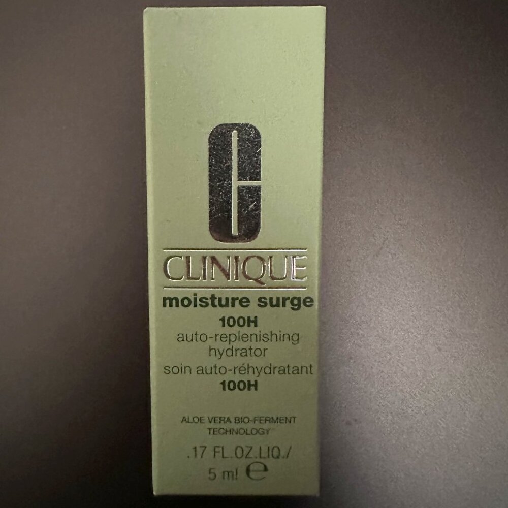Clinique Moisture Surge 100H Auto-Replenishing Hydrator .17 fl. oz. NEW IN BOX